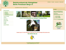 Tablet Screenshot of kleingarten-prenzlberg.de
